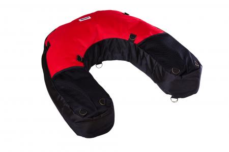 U-Bag motocyklowy enduro czarno-czerwony kodura 1200